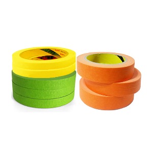 컬러 마스킹테이프그린,오렌지,노랑48mm(24개)-1박스